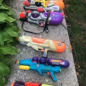 1990’s super soakers. Value $300 vintage!